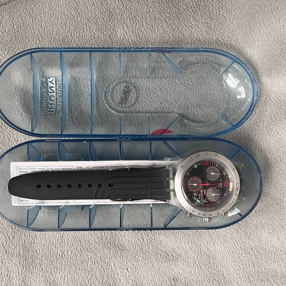 Swatch Irony 2004 Diaphane chronograph.Athens 2004.Rare - Picture 5 of 6